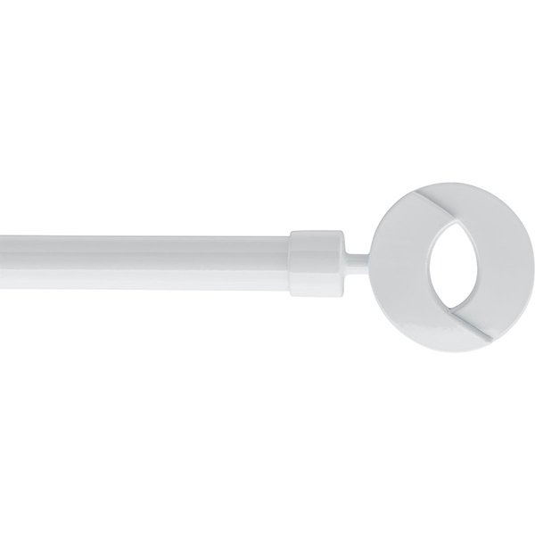 Teleskopska garnišna 120-210 New Look bela sjaj