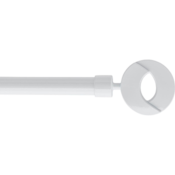 Teleskopska garnišna 120-210 New Look bela sjaj