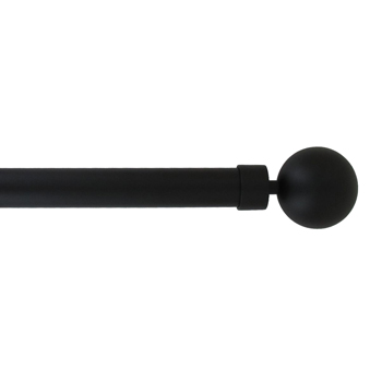 Teleskopska garnišna 120-210 D28 Gaia mat crna