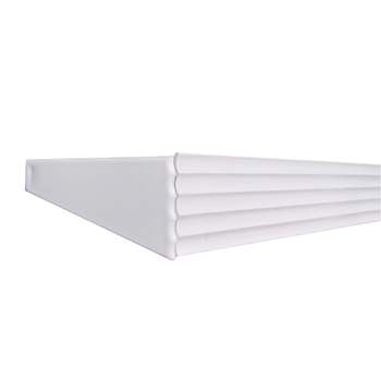 Aluminijumska dvokanalna garnišna sa maskom (bela)