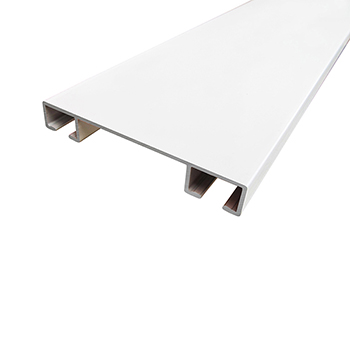 Aluminijumska dvokanalna garnišna (bela)